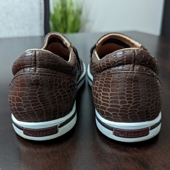 Twisted X Leather Slip Ons 7M - Picture 3 of 4